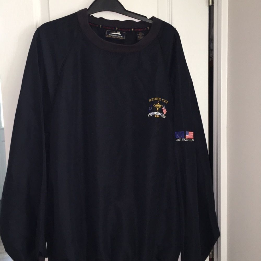2001 Ryder Cup The Belfry Wind Golf shirt jacket L